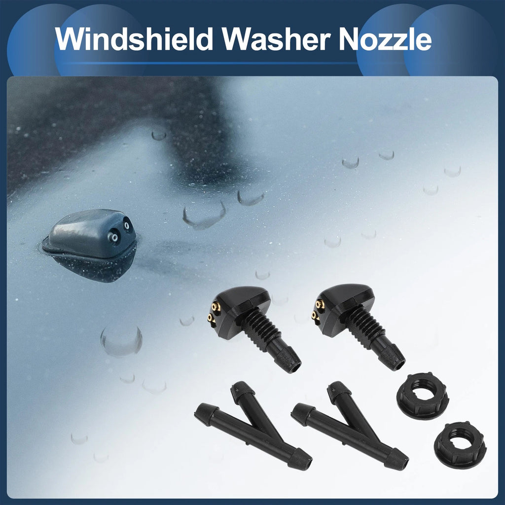 Windshield Washer Nozzle with Hose Connector for Ford Buick 