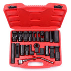 21PC Oxygen Sensor Socket Tool Set for Automotive Vacuum Switch Sending Off