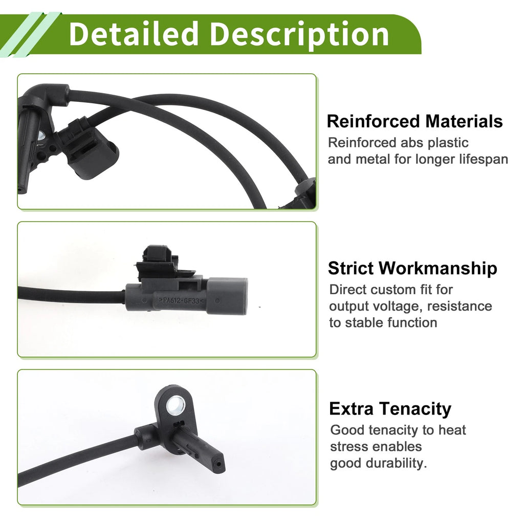 ABS Wheel Speed Sensor for Chevrolet Trax (2013–2020) No. 95371618/95328631