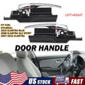 Set of 2 Chrome Interior Door Handles for Hyundai Elantra (2007–2010)