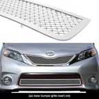 Chrome Mesh Grille Insert for Toyota Sienna SE (2011-2017)