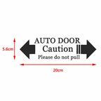 1PC Door Caution Decal Sticker for Universal Vehicles