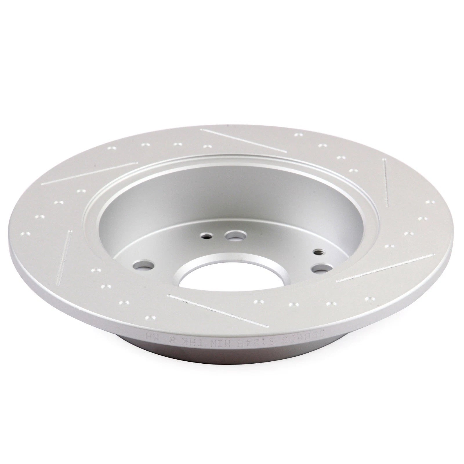 Front & Rear Slotted Brake Rotors Discs for Honda Accord (1998–2002)