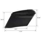 4'' Stretched Hard Saddlebags for Harley Touring Glide (2014–2025)