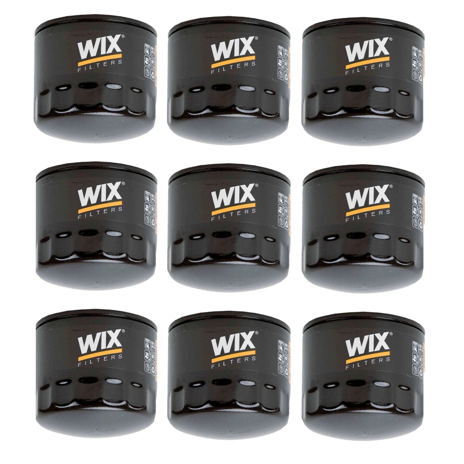 Set of 9 Wix 51064 Engine Oil Filters for (Spin-On)