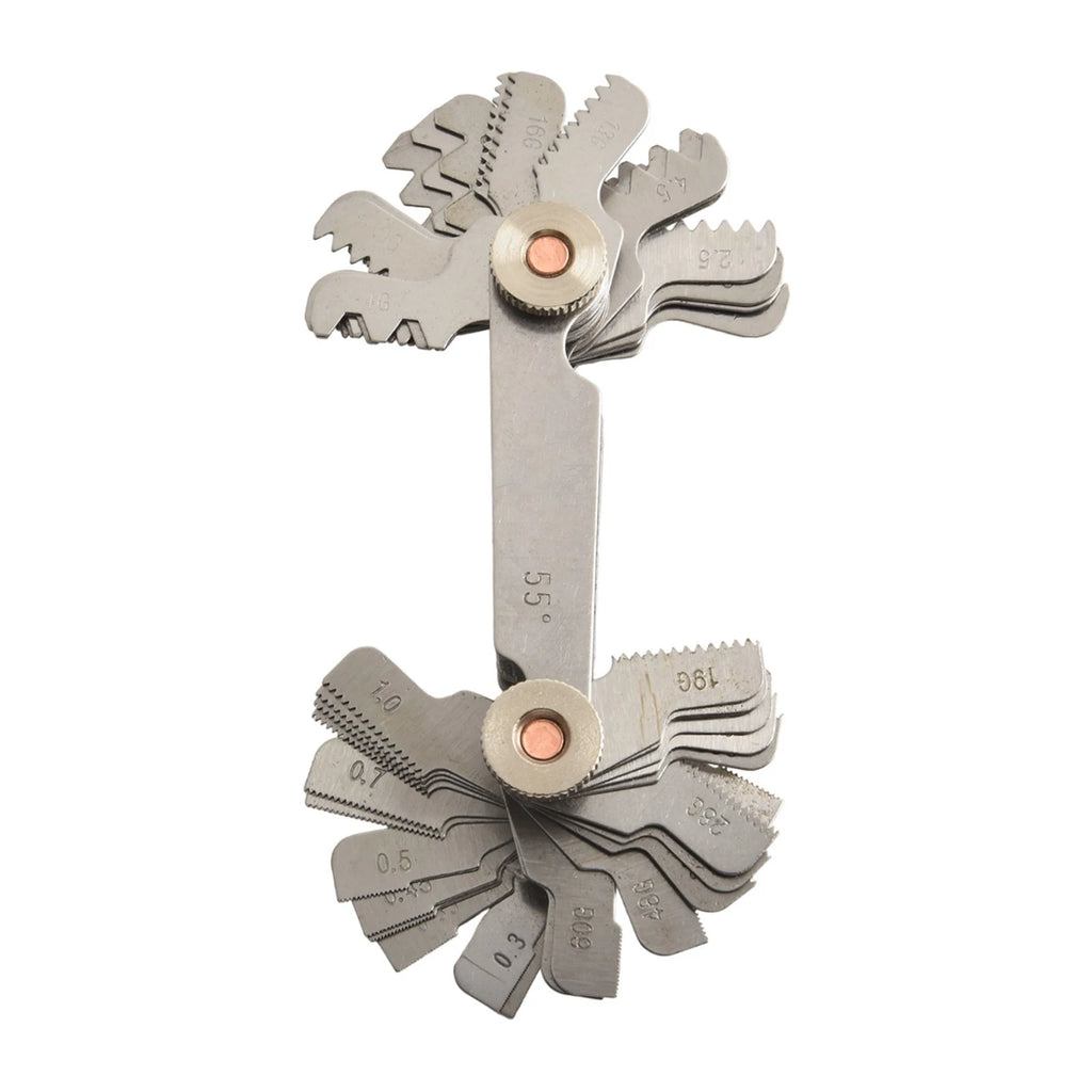 Stainless Steel Thread Gauge for Mechanics (52 Sheets)