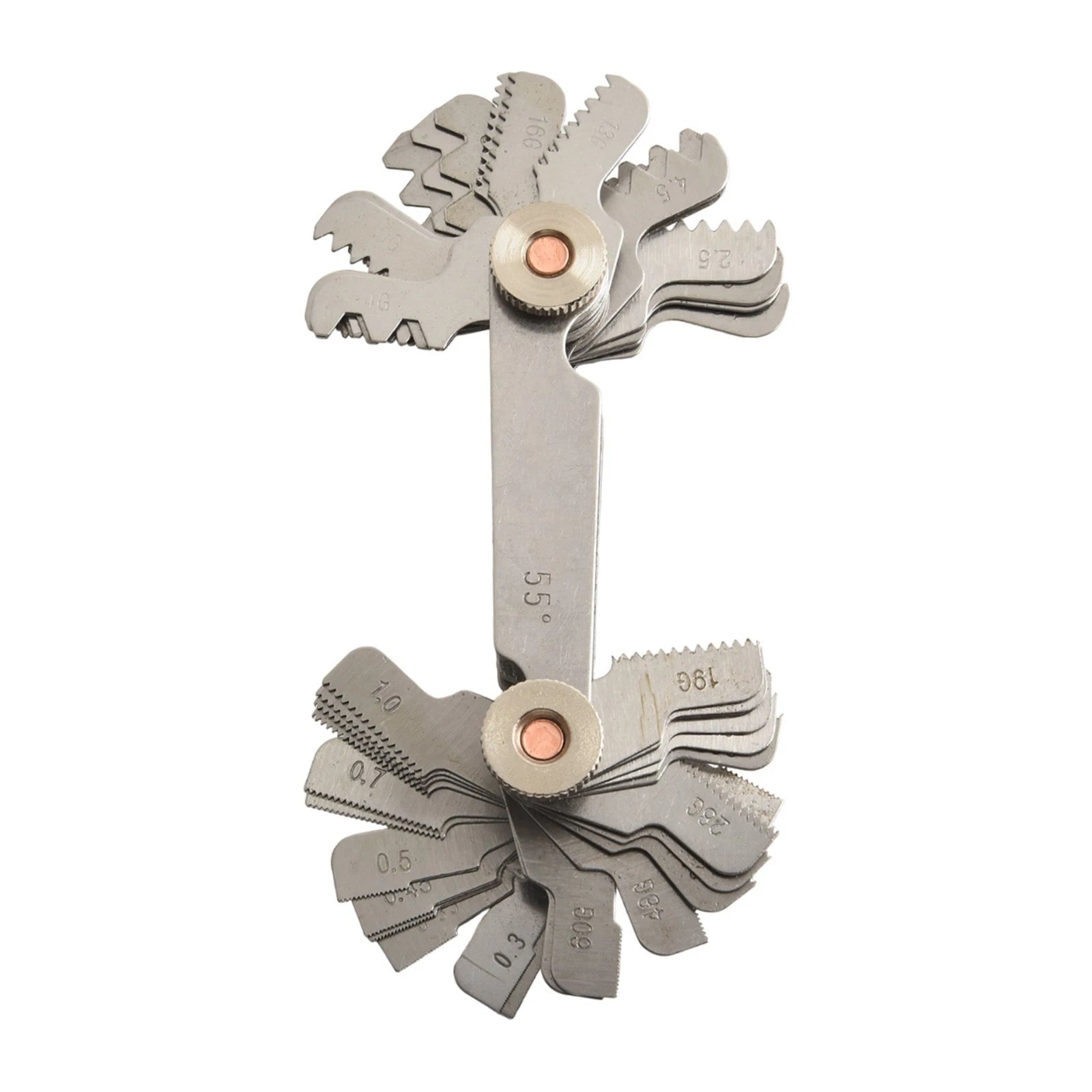 Stainless Steel Thread Gauge for Mechanics (52 Sheets)