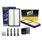 Tune Up Kit with 4 NGK Spark Plugs & Boots for Mazda 3 (2004–2009)