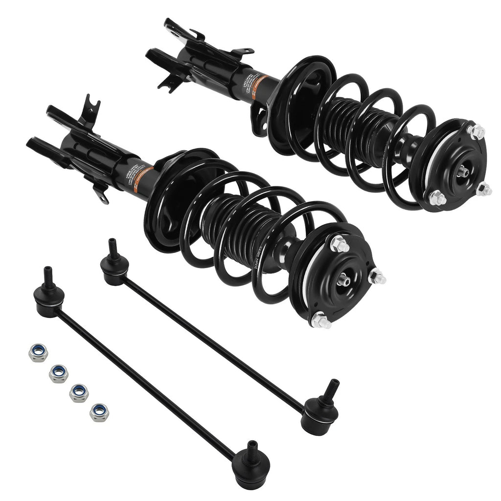Front Complete Struts & Sway Bar Links for Honda Civic (2013–2015) 272926