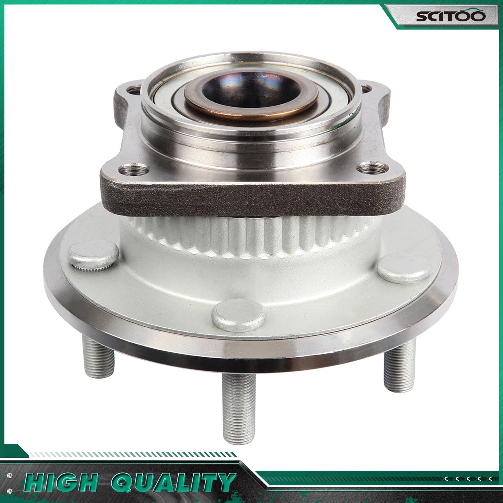 Set of 4 Wheel Bearing Hubs for Jeep Grand Cherokee (2005–2010)