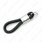 Genuine Leather Braided Key Chain Strap for Remote Car Key (2010-2020)