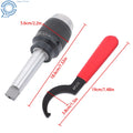 Keyless Chuck MT3 Integral Shank for Lathe Mill (1/32-5/8 Inch)
