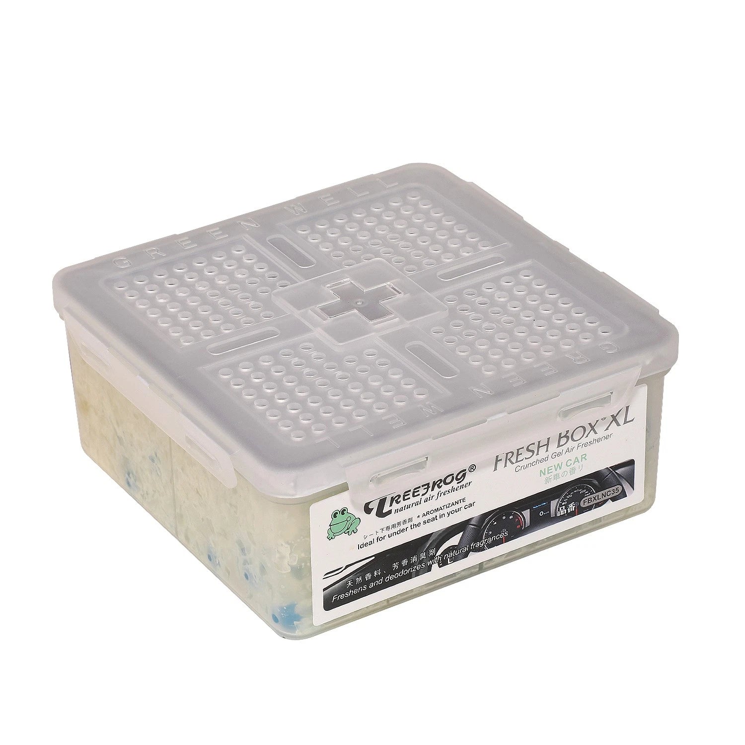 Tree Frog XL Xtreme Fresh Box Air Freshener for Vehicle Home Office (N/A)
