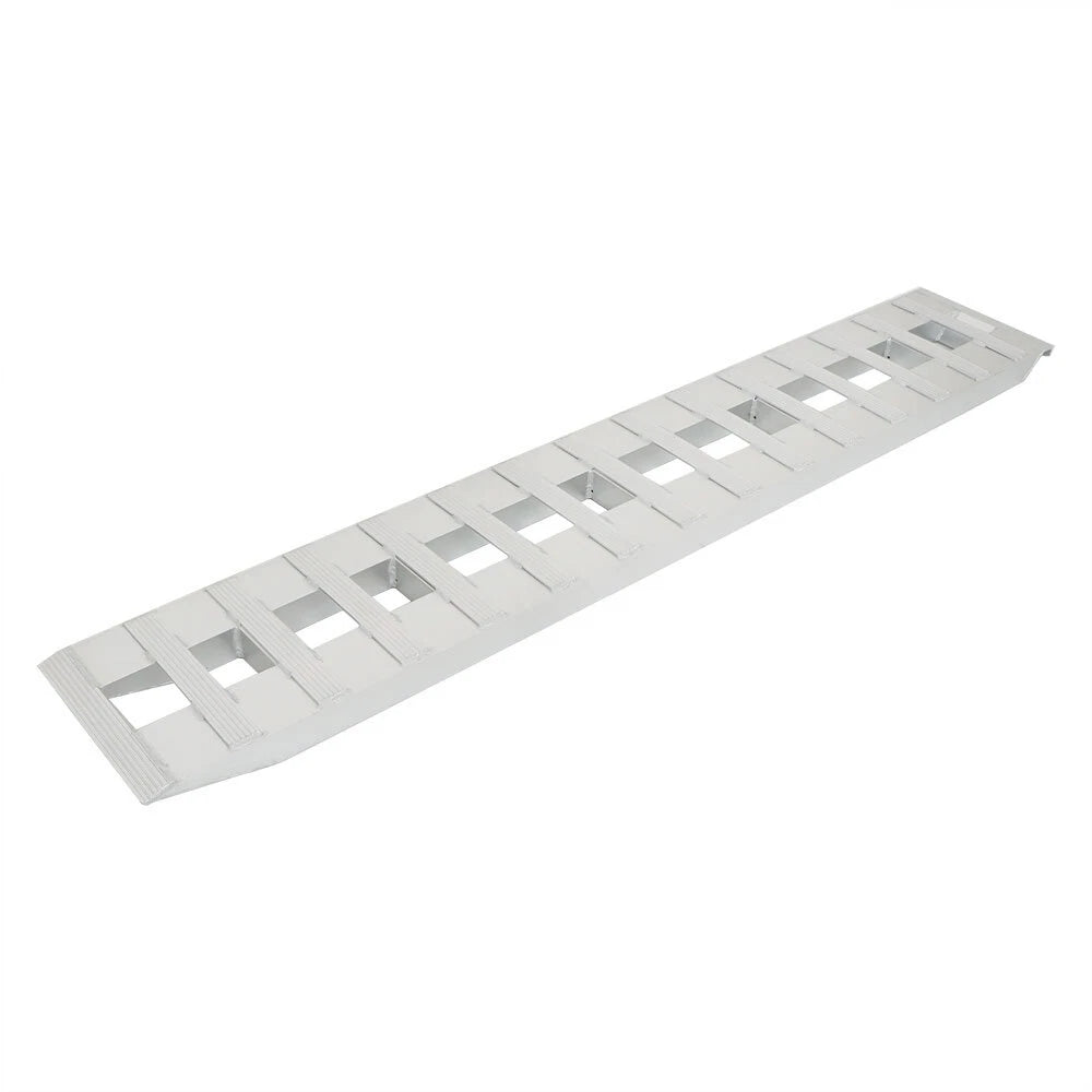 2Pcs 84"x14" Aluminum Trailer Ramps for Truck Car Auto (6000 LBS)