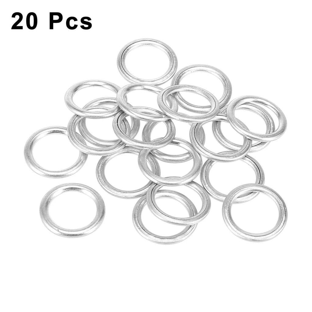 20pcs M14 Oil Drain Plug Gasket for Volkswagen Audi (N0138157)