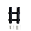 Fishing Rod Holder with Two Tube Design for Organized Fishing Gear Storage