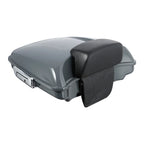 Razor Trunk Backrest with Mount for Harley Street Glide (2014–2026) Gunship Gray