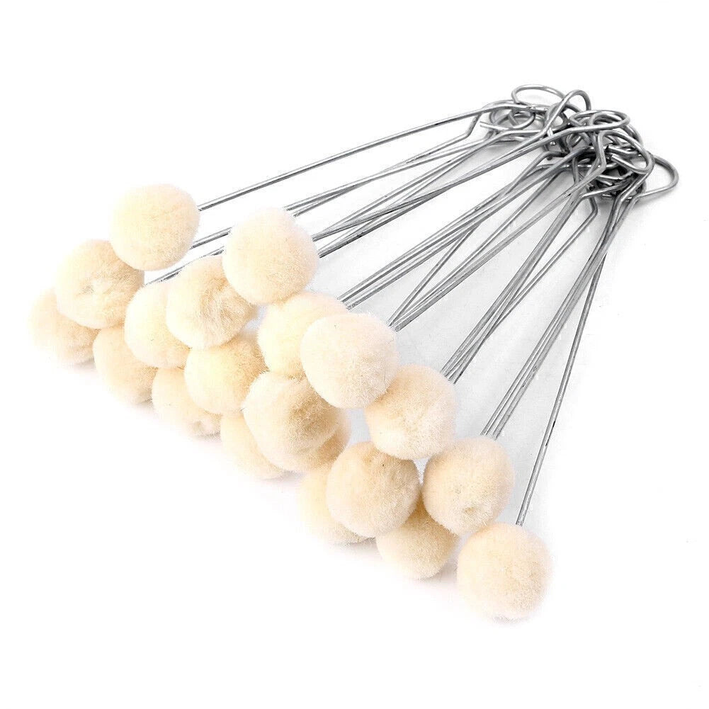 20x Wool Daubers for Assisted Dyeing and Leather Tool