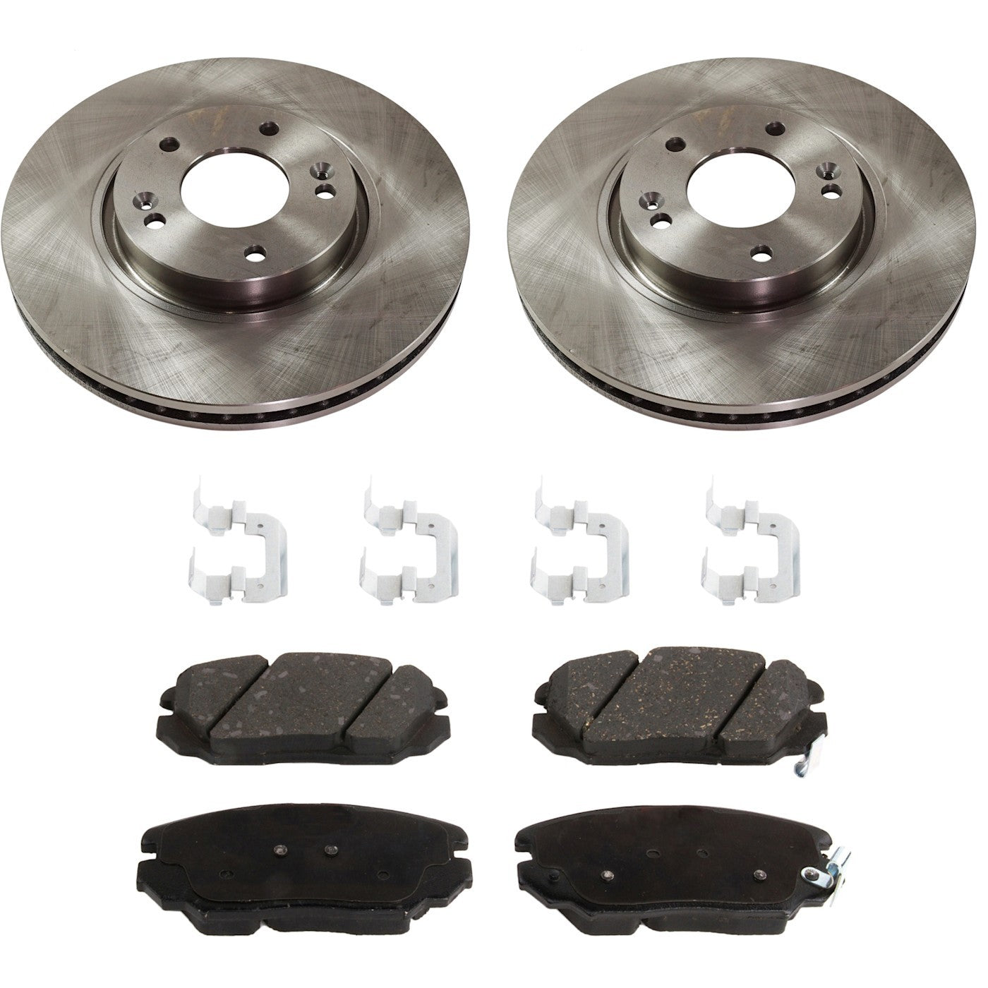 Brake Disc and Pad Kit for Hyundai Sonata (2006–2010)
