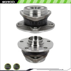 2X Rear Wheel Bearing Hub Assembly for Audi TT Quattro, Volkswagen Arteon, Tiguan