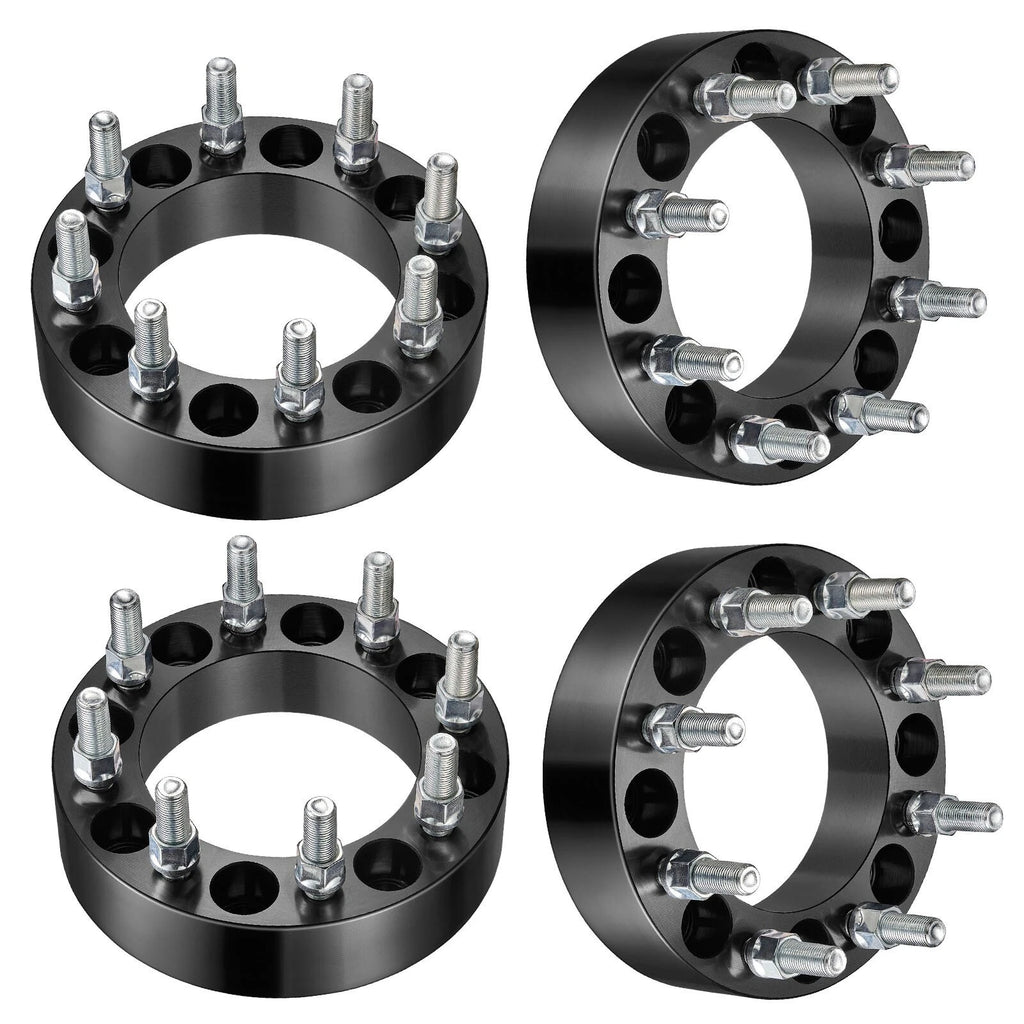 Set of 4 Wheel Spacers for Ford E-350 Econoline (1992-2000) 2" 8 Lug
