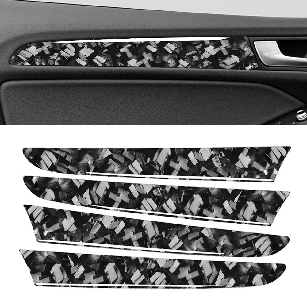 4 x Interior Door Handle Panel Cover Trim for Audi Q5 SQ5 B8 8R (2009-2017)