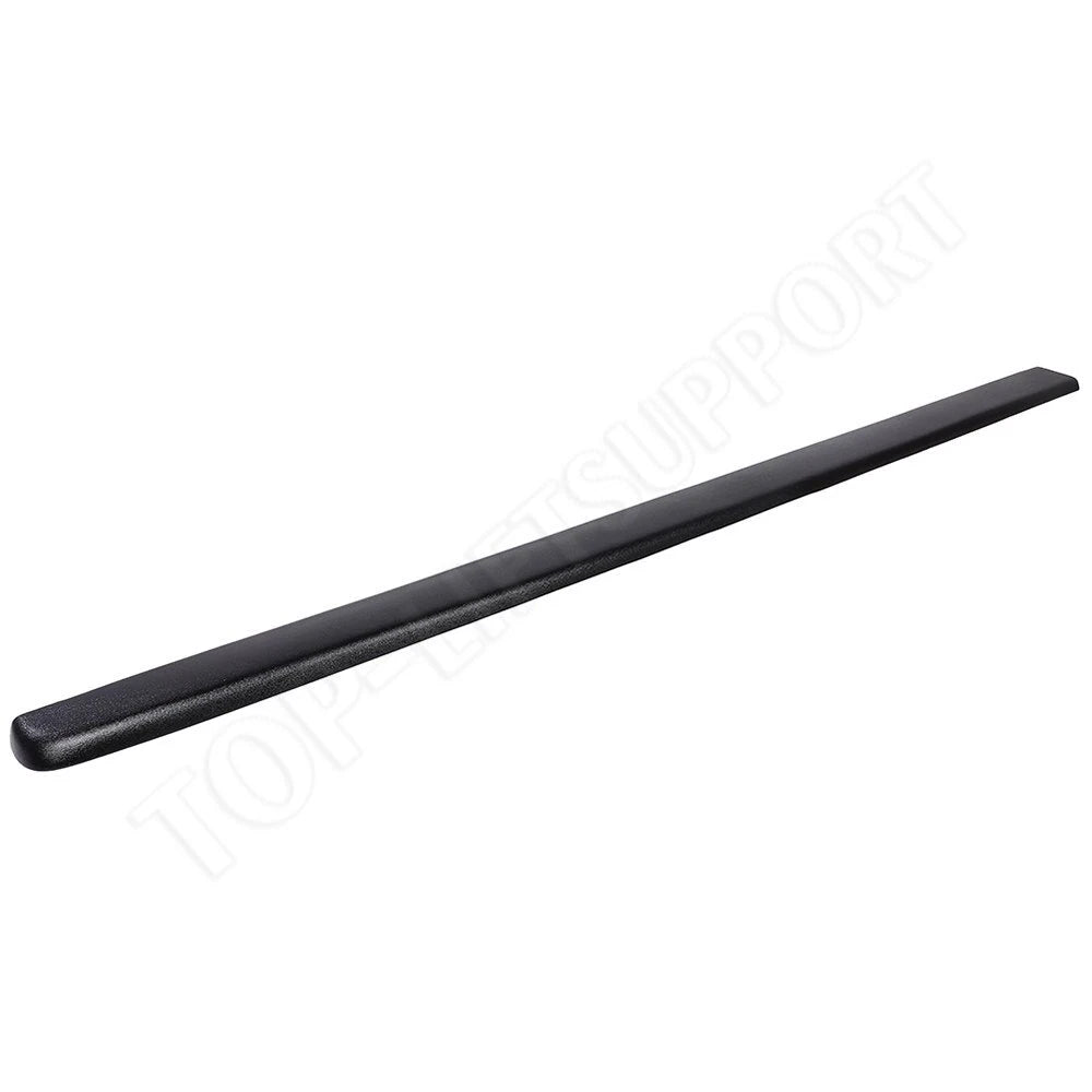 Set of 2 Bed Rail Caps for Silverado Sierra (1999–2006) Black Flat