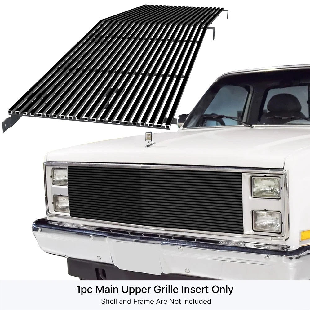 Stainless Black Billet Grille for Chevy GMC C/K Pickup (1981-1987)