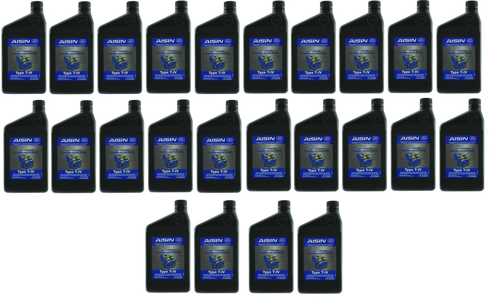 Set of 24 Automatic Transmission Fluids AISIN for Audi Chevy Ford Lexus VW Volvo