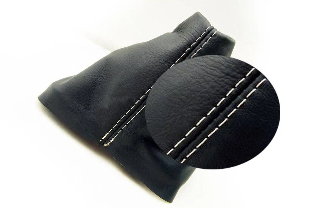 Manual Shift Boot Cover for VW Beetle (1998–2010) Synthetic Leather Beige Stitch