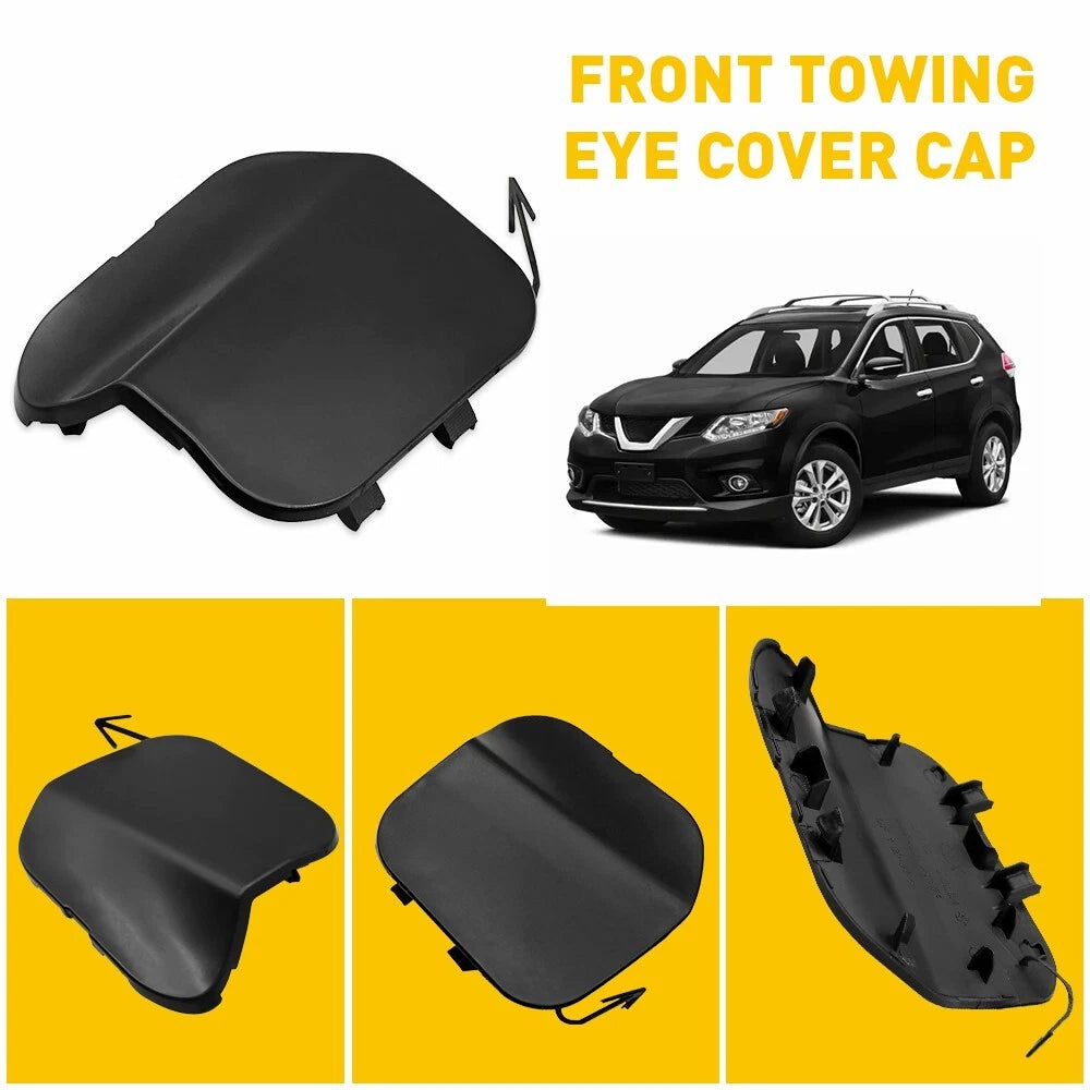 Front Bumper Tow Hook Cover for Nissan Rogue (2014–2016)