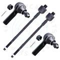 Set of 4 Tie Rod Ends for Nissan Pathfinder Infiniti QX4 (1996–2004)
