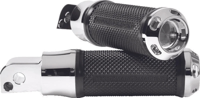 Performance Machine Footpegs for Apex Passenger (Chrome)