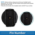 Headlight Switch for Audi A3 8L (1997–2003) No. 1U0941531A