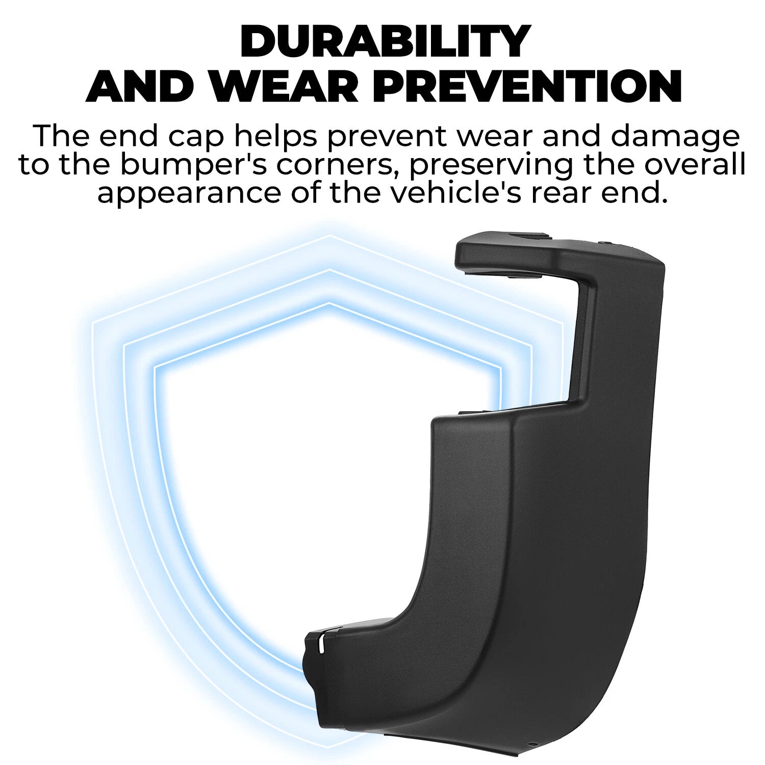 Rear Bumper End Cap Right Side for Ford Transit 150 250 350 (2015–2022)