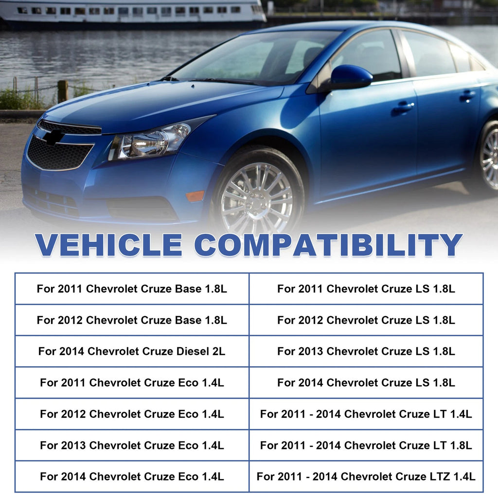 Front Lower Grille with Chrome Trim for Chevrolet Cruze (2011-2014)