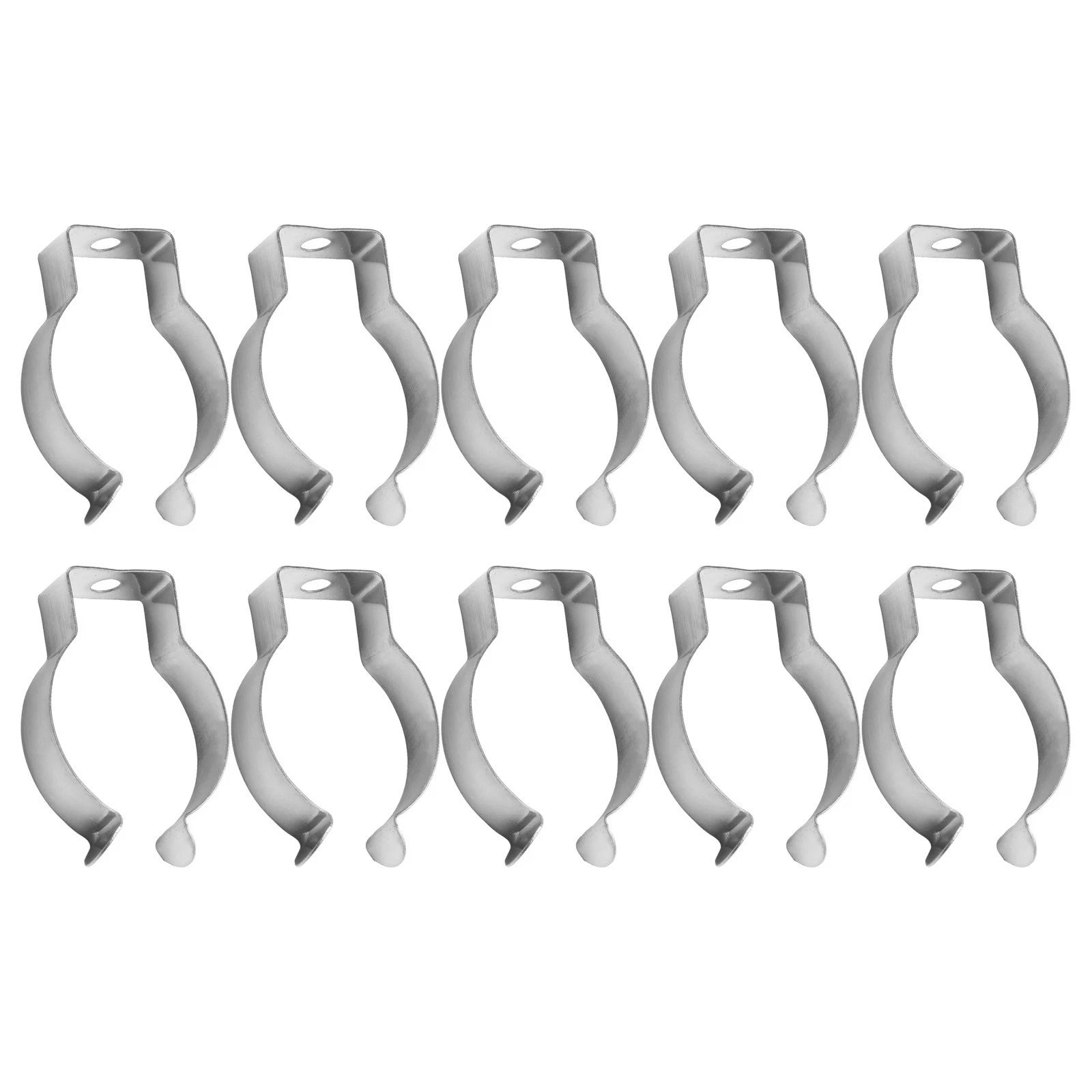 Space Saving Spring Terry Clips for Organizing Garage Tools