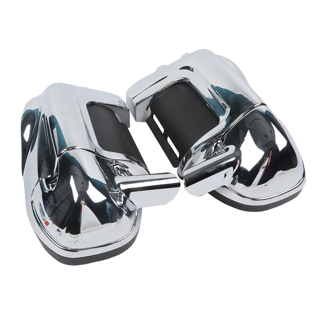 Chrome Lower Vented Leg Fairings for Harley Touring Electra Glide (1983–2013)