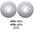 Front Brake Kit 325mm Rotors & Akebono Pads for Enclave Traverse Outlook (2008–2017)