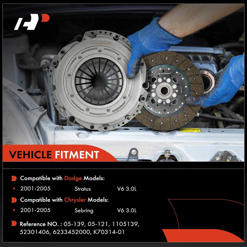 Clutch Kit for Chrysler Sebring, Dodge (2001-2005)