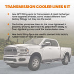 Transmission Cooler Lines Kit for Dodge Ram 2500/3500 (1996-2002)