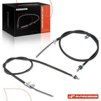 2X Rear Parking Brake Cables for Nissan Versa (2007–2012)
