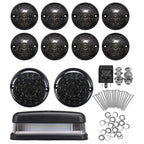 12x LED Smoke Lamp Upgrade Kit for Land Rover Defender 90 110 130