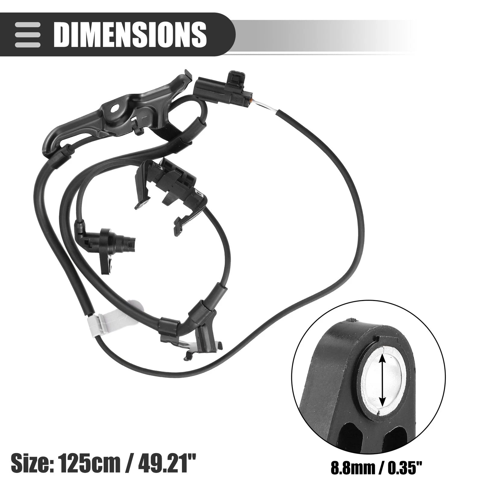 ABS Wheel Speed Sensor for Toyota Sienna (2011–2012) 89543-08050