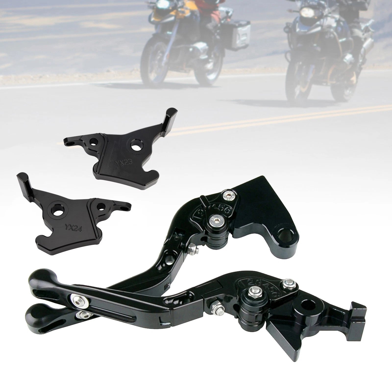 Adjustable Clutch Brake Lever for Yamaha XMAX 300 (2023–2025) Black