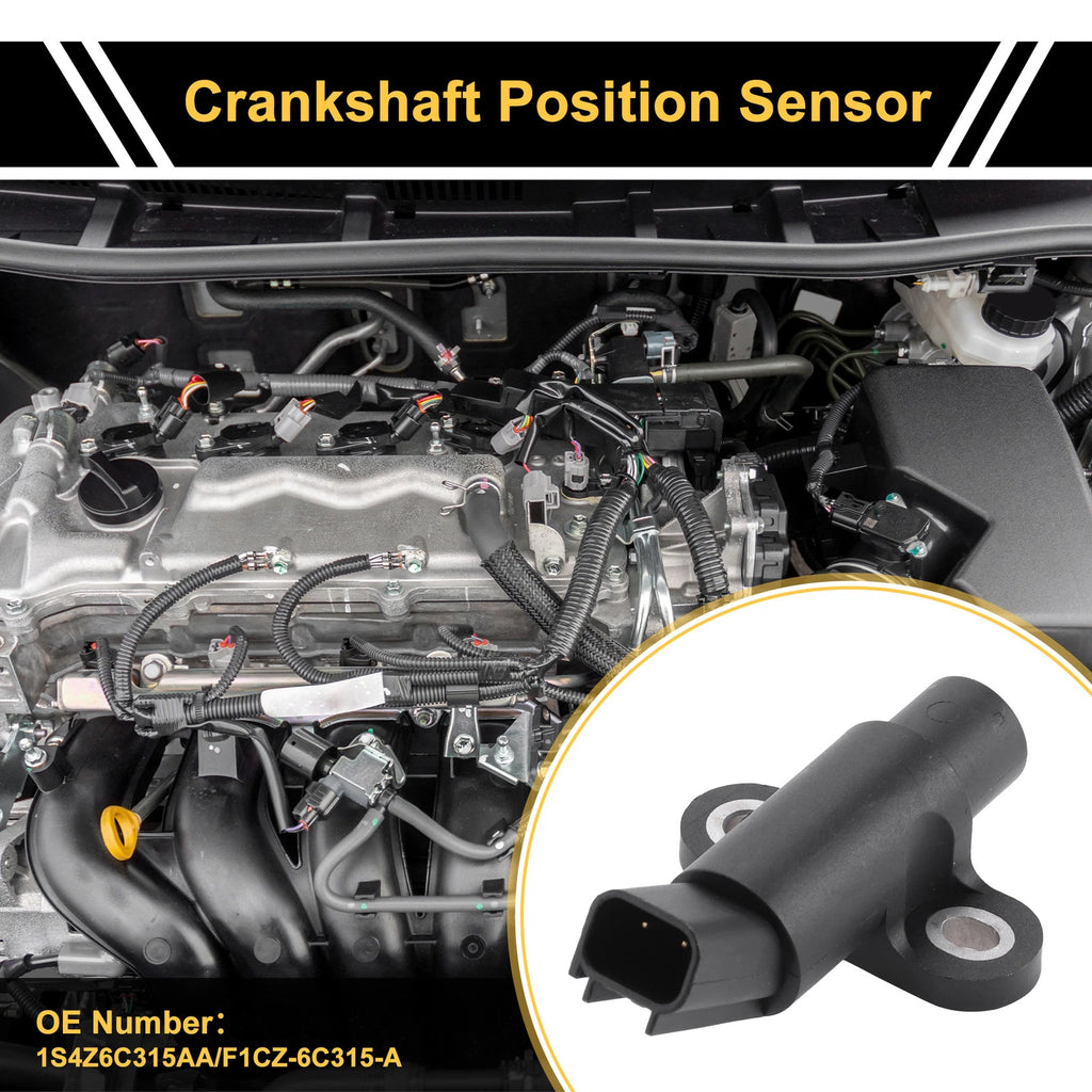 1 Pc Crankshaft Position Sensor No.1S4Z6C315AA for Ford Focus 2.0 (2000–2003)