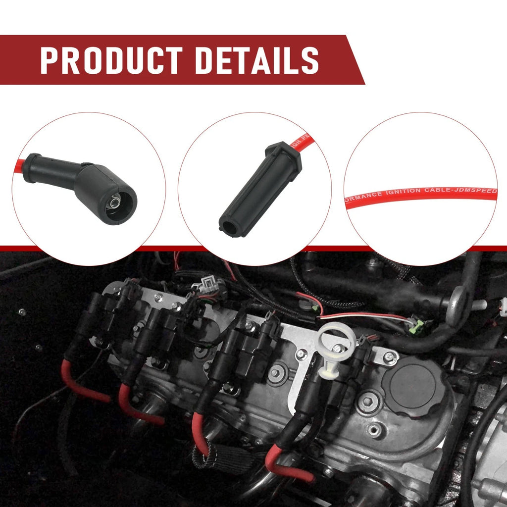 Spark Plug Wire Set for GM GMC Pontiac (1999-2013)
