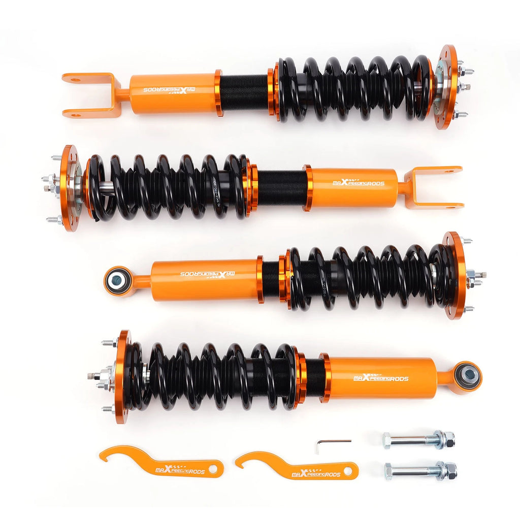 Set of 2 Front Rear Air Suspension Strut Shock for Jaguar XF (2007–2015)