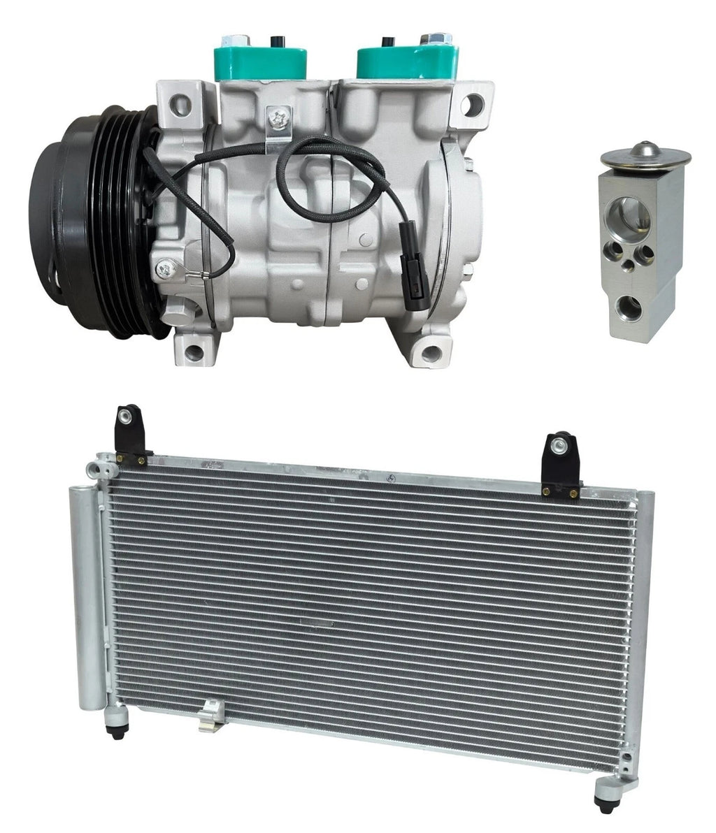 A/C Compressor Kit With Condenser for Suzuki Aerio 2.3L (2006–2006)