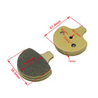Brake Pad Set for Harley-Davidson Tour Glide, Road King (Complete Semi-Metallic)
